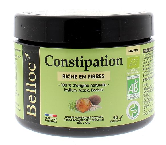 Constipation poudre bio Belloc - pot de 184g - image 1