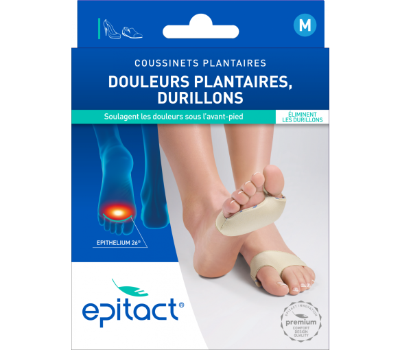 Coussinets plantaires M Epitact - 1 paire