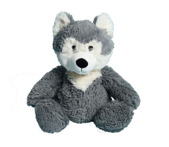 Cozy Peluches Bouillotte loup Soframar - 1 peluche de 34cm