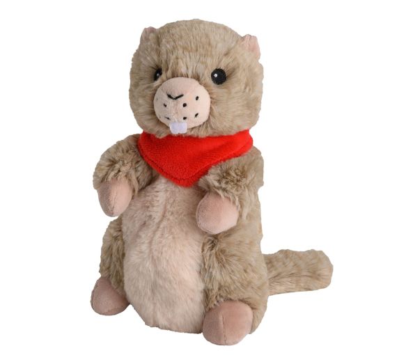 Cozy peluche bouillotte Marmotte Soframar - 1 peluche de 25 cm