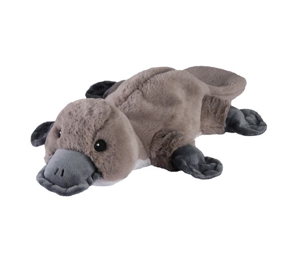 Cozy peluche bouillotte déhoussable Ornithorynque Soframar - 1 bouillotte de 42 cm