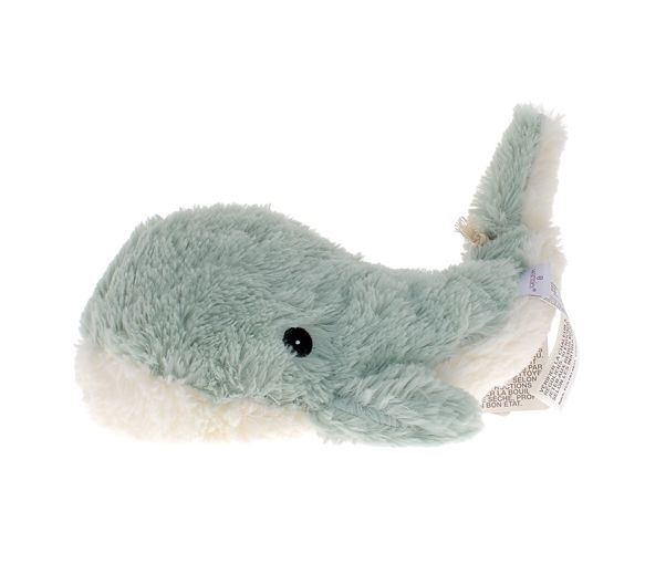 Cozy peluche bouillotte déhoussable baleine Soframar - 1 bouillotte de 22 cm