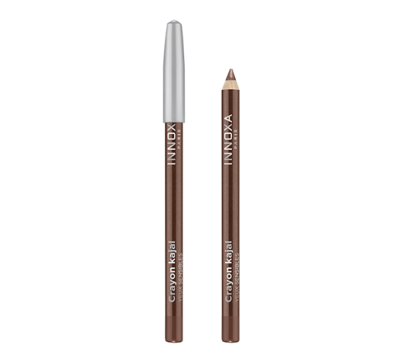 Crayon kajal yeux sensibles marron glacé Innoxa - crayon de 1,2 g