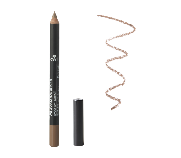 Crayon sourcils bio Avril - crayon de 3g - Blond cendré