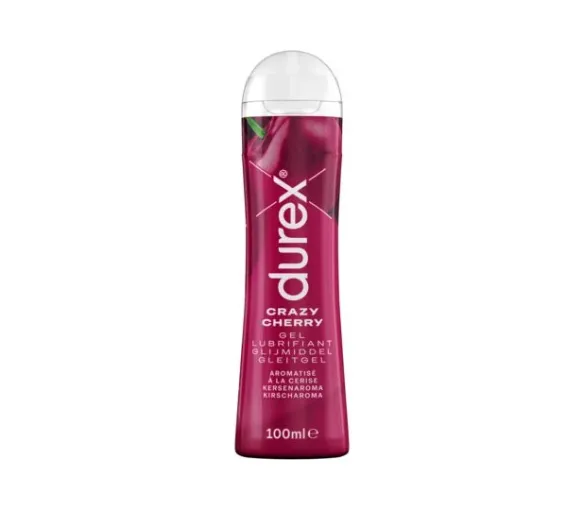 Crazy Cherry Gel lubrifiant à la cerise Durex - tube de 100ml