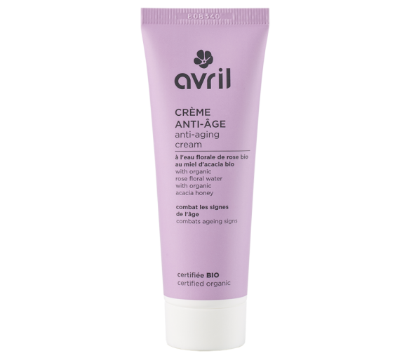 Crème anti-âge bio Avril - tube de 50 ml