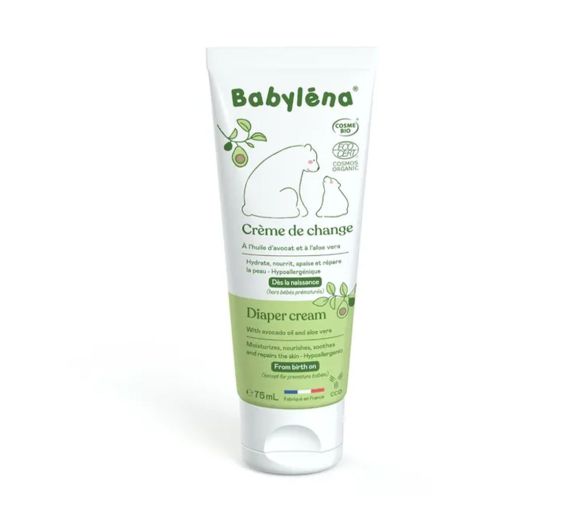 Crème de change bio Babyléna - tube de 75ml