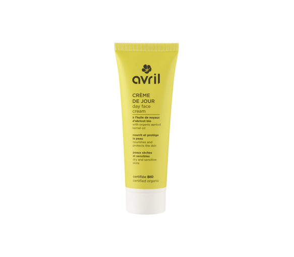 Crème de jour peaux sèches et sensibles bio Avril - tube 50 ml