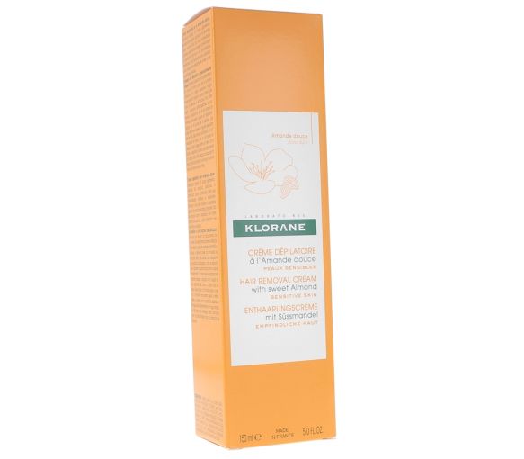 Crème dépilatoire à l'amande douce Klorane - tube de 150ml - image 1
