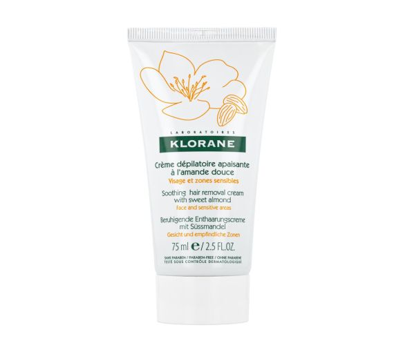 Crème dépilatoire à l'amande douce Klorane - tube de 75 ml - image 1