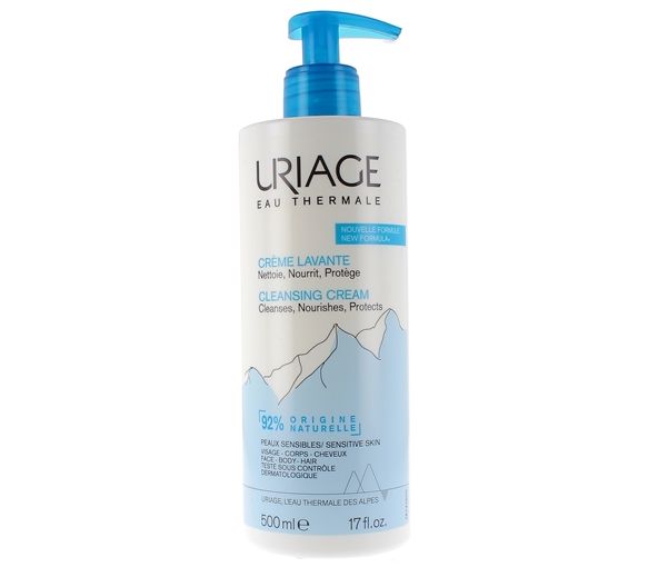 Crème lavante Uriage - flacon pompe de 500 ml - image 1