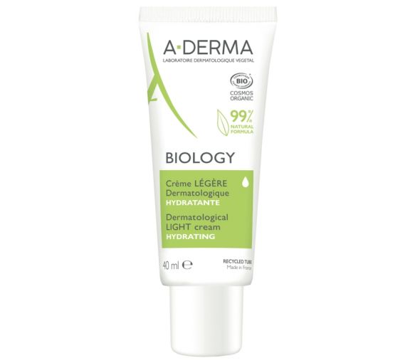 Biology Crème légère dermatologique A-Derma - tube de 40ml - image 1