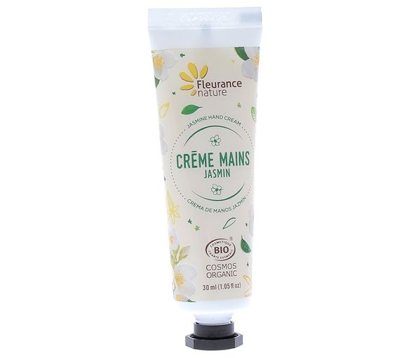 Crème mains jasmin bio Fleurance nature - tube de 30 ml - image 1