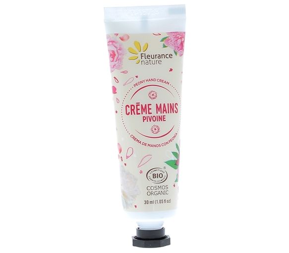 Crème mains pivoine bio Fleurance nature - tube de 30 ml - image 1