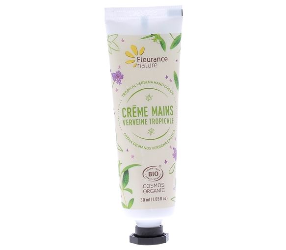 Crème mains verveine tropicale bio Fleurance nature - tube de 30 ml