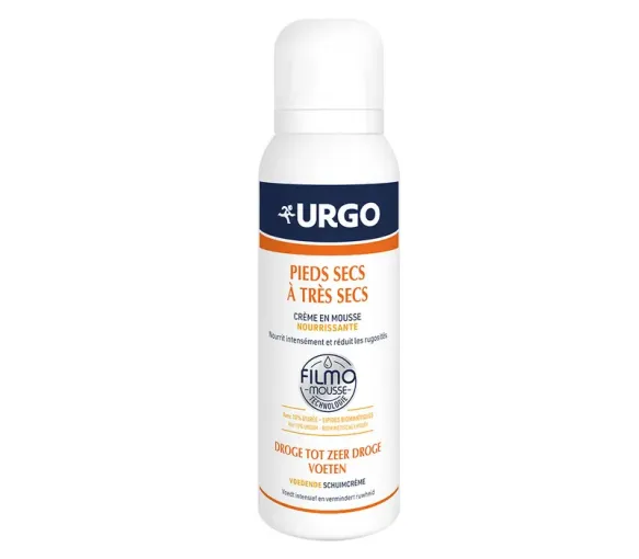 Crème mousse nourrissante pieds secs Urgo - flacon de 125ml - image 1