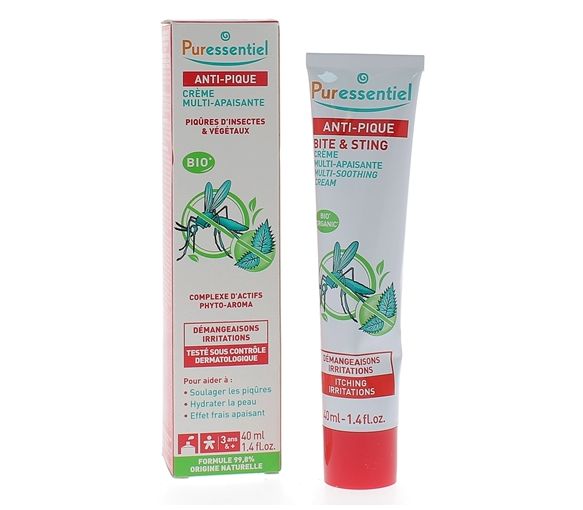Crème multi-apaisante anti-pique Puressentiel - tube de 40 ml
