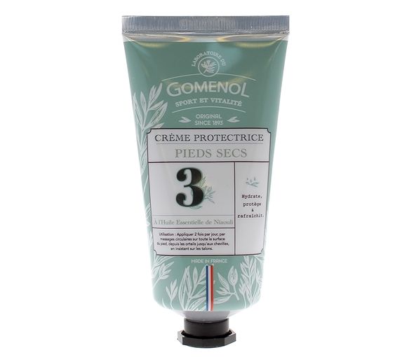 Crème protectrice pieds secs Gomenol - tube de 75 ml
