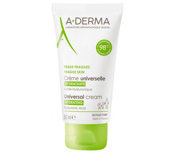 Crème universelle hydratante A-Derma - tube de 50 ml - image 1