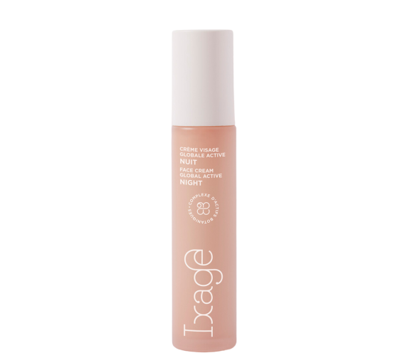 Crème visage globale active nuit Ixage - flacon-pompe de 45ml - image 1