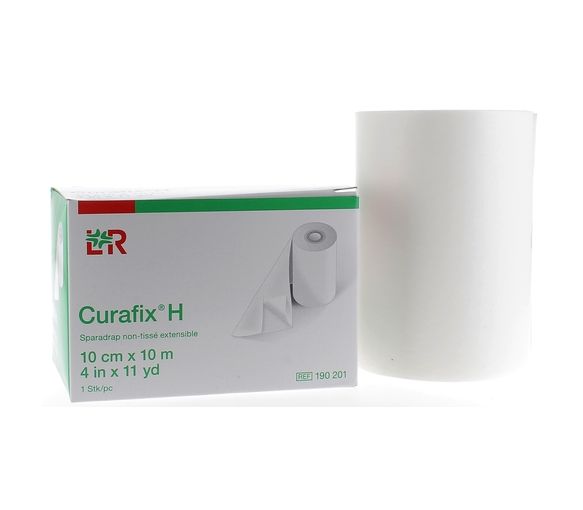 Curafix H sparadrap extensible de fixation Velpeau - une bande 10 cm x 10 m