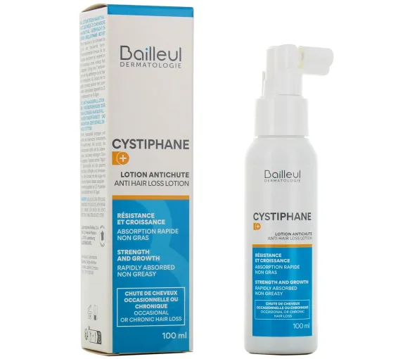 Cystiphane lotion anti-chute cheveux Bailleul - spray de 100ml - image 1