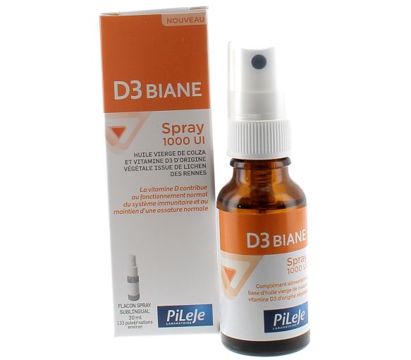 D3 Biane Pileje - spray de 20 ml