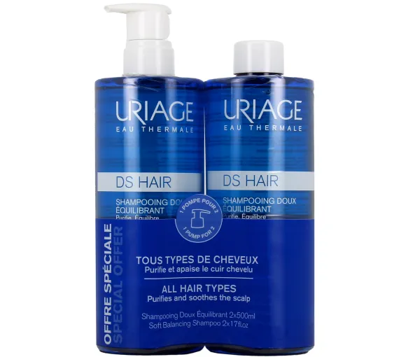 DS Hair Shampooing doux équilibrant Uriage - image 1