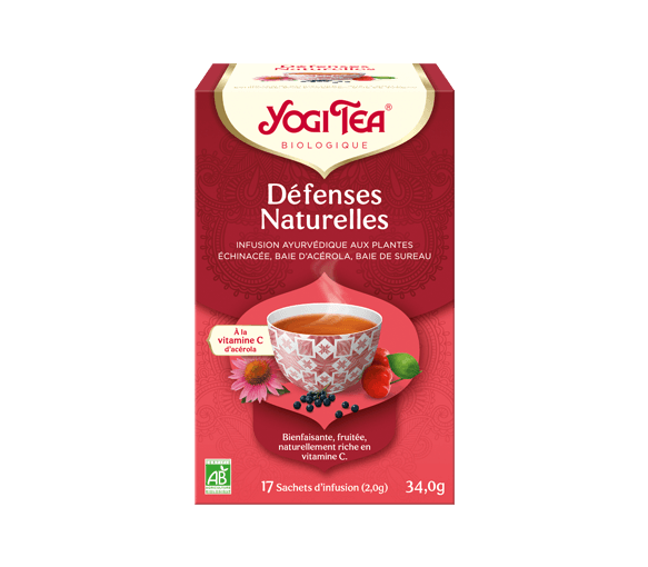 Défenses naturelles bio Yogi Tea - boite de 17 sachets