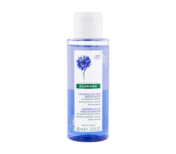 Démaquillant yeux waterproof au bleuet Klorane - flacon de 100ml - image 1