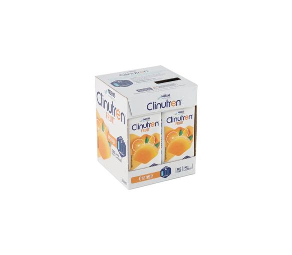Clinutren fruit saveur orange Nestlé - 4 briques de 200 ml