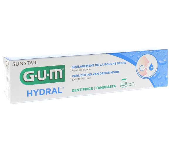 Dentifrice Hydral formule douce Gum - tube de 75 ml