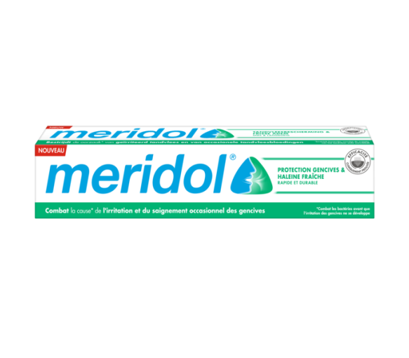 Dentifrice Protection gencives et haleine fraîche Meridol - tube de 75ml