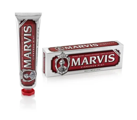 Dentifrice cannelle menthe Marvis - tube de 85ml