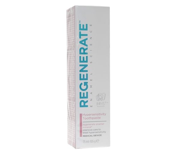 Dentifrice hypersensibilité dentaire Regenerate - tube de 75ml