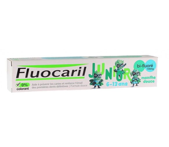 Dentifrice junior 6-13 ans arôme menthe douce Fluocaril - image 1