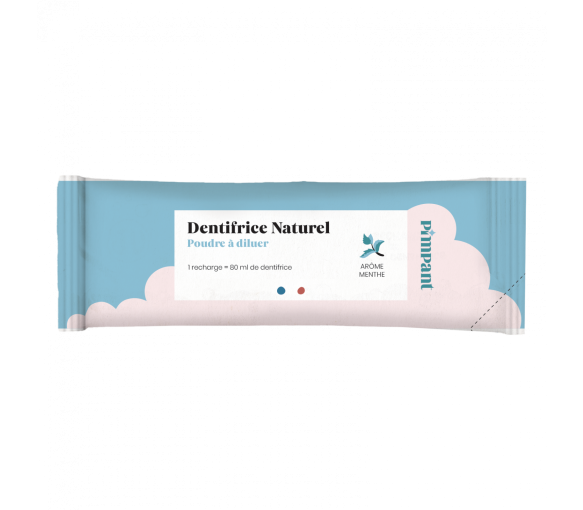 Dentifrice poudre à diluer Pimpant - sachet de 8g