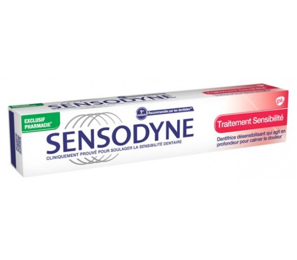 Dentifrice traitement sensibilité Sensodyne - tube de 75 ml