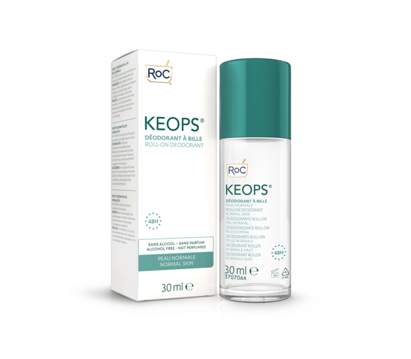 Keops Déodorant à bille RoC - roll-on de 30 ml