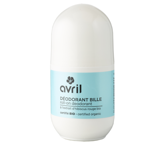 Déodorant bille bio Avril - roll-on de 50 ml