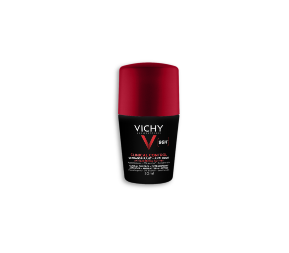 Déodorant détranspirant Clinical Control 96h Vichy Homme - roll-on de 50ml