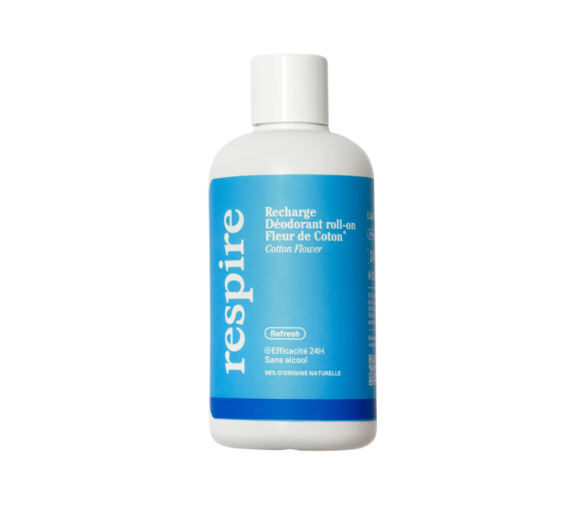 Déodorant fleur de coton Respire - recharge de 150ml - image 1