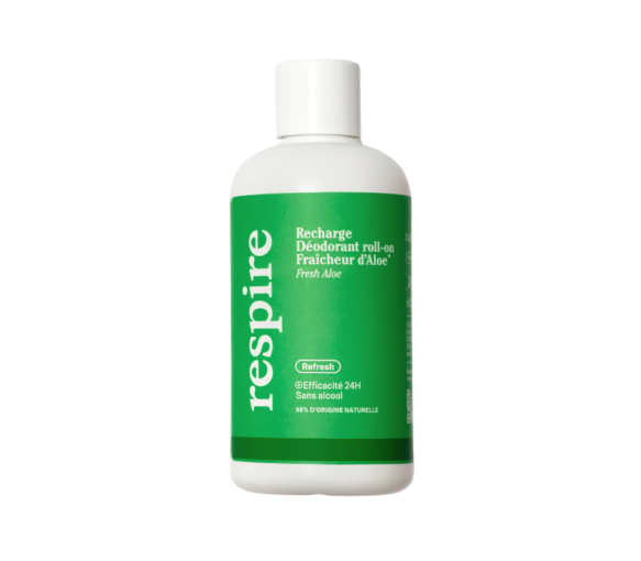 Déodorant fraîcheur d'aloe Respire - recharge de 150ml - image 1