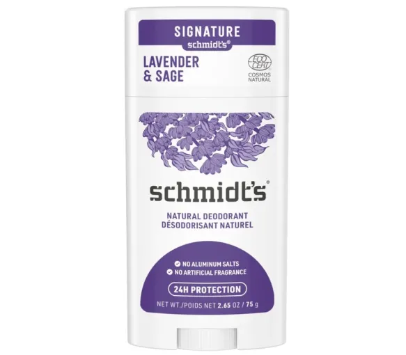 Déodorant naturel lavande et sauge Schmidt's - stick de 75g - image 1