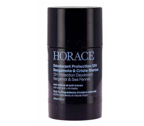 Déodorant protection 12h bergamote et criste marine Horace - stick de 50ml