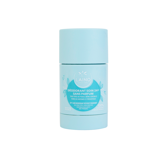 Déodorant solide sans parfum Laino - stick de 60g - image 1