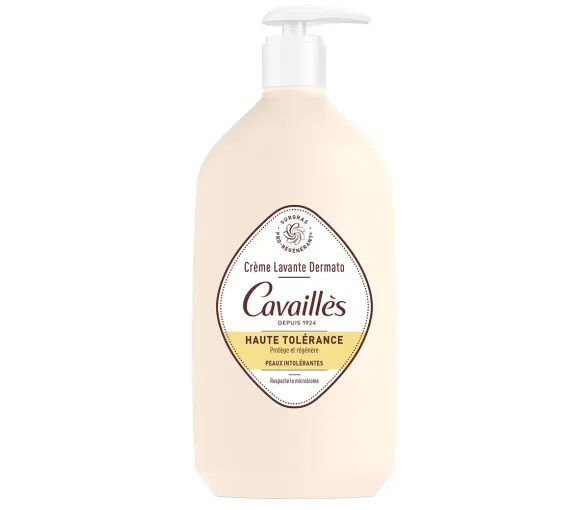 Dermo-UHT crème lavante surgras Rogé Cavaillès - flacon-pompe de 500ml