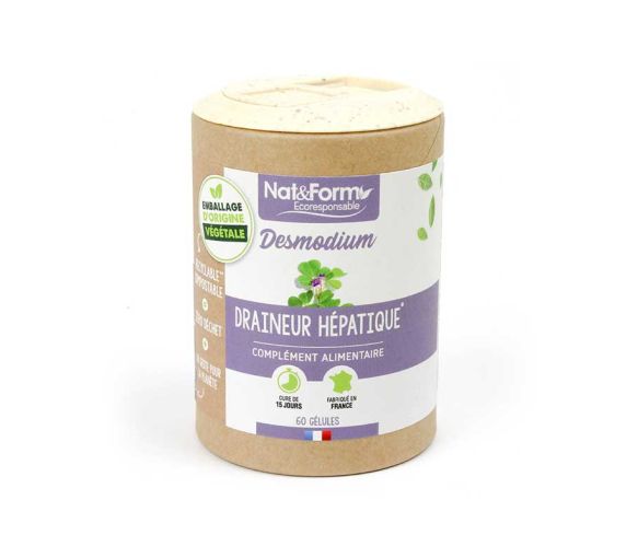 Desmodium Ecoresponsable Nat&Form - boite de 60 gélules - image 1
