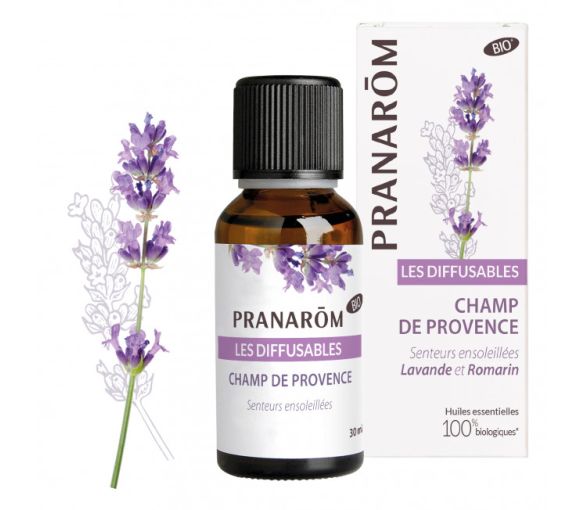 Diffusable Champ de Provence Bio Pranarôm - flacon de 30 ml