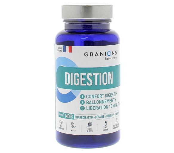 Digestion Granions - boîte de 60 comprimés - image 1
